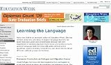 Learning the Language