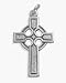 Sterling Silver Religious Celtic Cross (26mm x 16mm)