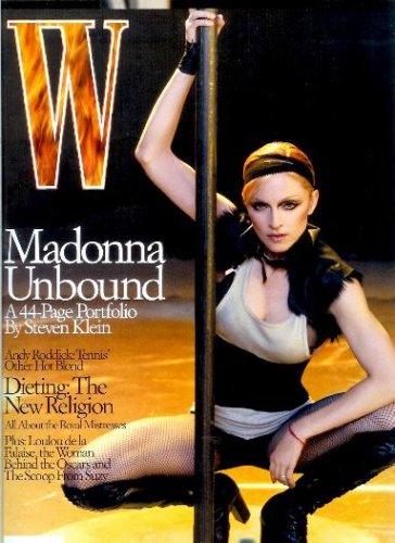 W Magazine - April 2003 - Madonna Cover (Volume 32 Issue 4)