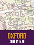 Oxford, England Street Map