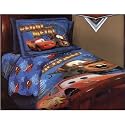 3 Pieces Disney Cars Comforter, Pillow Case, and Fitted Sheet Set Twin Size