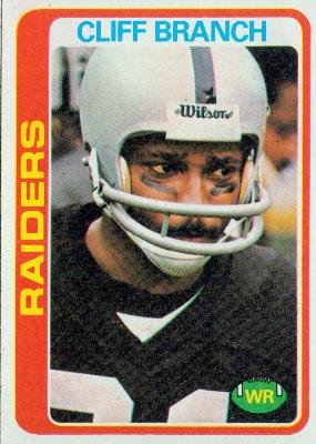1978 Topps #305 Cliff Branch - Oakland Raiders (Football Cards)