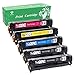 GREENSKY Compatible Toner Cartridge Replacement for HP 131X 131A CF210X CF211A CF212A CF213A Pro 200 Color MFP M276nw M251nw Printer (Black, Cyan, Yellow, Magenta, 5-Pack)