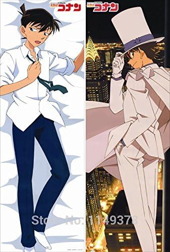 Flower Smile Dakimakura Zippered Hugging Body Pillow Cases Cushion Covers Detective Conan NK043