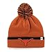 NCAA Texas Longhorns '47 Baraka Cuff Knit Hat with Pom, One Size Fits Most, Burnt Orange