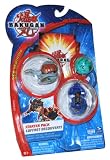 Bakugan Battle Brawlers New Vestroia Bakusteel Series Starter Pack Set with Haos Grey Wired, Aquos Blue Klawger, Mystery Green Ventus Bakugan, 3 Ability Cards and 3 Metal Gate Cards