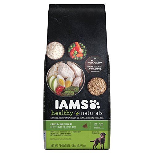 IAMS Healthy Naturals Adult Dog Chicken and Barley Recipe Dry Dog Food 5 Pounds