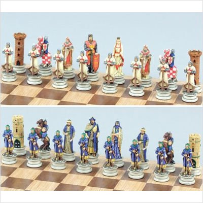 Crusade Themed Chess Set III - Medium