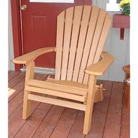 Forever Phat Tommy Polywood Adirondack Chair - Cappuccino by 