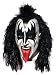 Rubie's Costume Co Men's Kiss Deluxe Adult Overhead The Demon Mask, Black, One Size