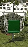 Bliss Hammocks BHC-414G Metro Hammock Chair with Armrests - Hunter Green