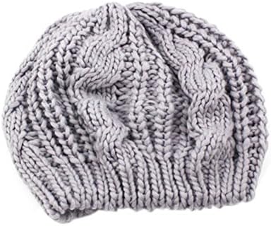 Wexinbuy Women Braided Baggy Beanie Warm Winter Sport Beret Hat