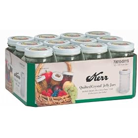 Hearthmark 12 Oz Decorative Jelly Jars 7061000115