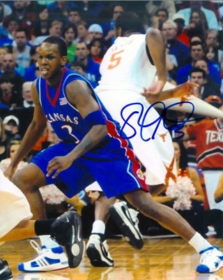 Russell Robinson Autographed/Hand Signed Kansas Jayhawks 8x10 Photo