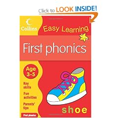 Collins Easy Learning - First Phonics: Age 3-5