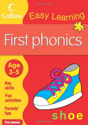 Collins Easy Learning - First Phonics: Age 3-5