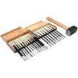 21 Woodworking Chisels Hammer Carving Turning Hand Tool