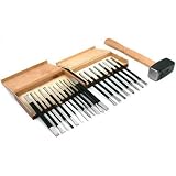 21 Woodworking Chisels Hammer Carving Turning Hand Tool