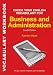  : Check Your English Vocabulary for Business and Administration: All You Need to Improve Your Vocabulary (Check Your Vocabulary)
