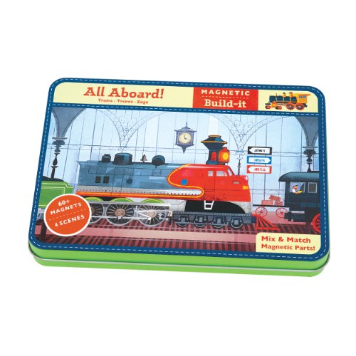 Mudpuppy All Aboard! Magnetic Build-it