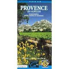 Carte de randonn�e : Provence, les Alpilles