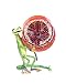 Deco Breeze Decorative Figurine Table Fan, Gecko, 9-1/2-Inch by 7-1/2-Inch