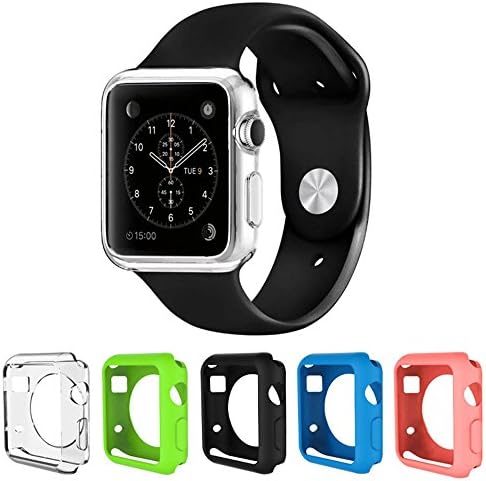 Waloo™ Apple Watch Protective Skin Gel 5 Color Pack (42mm)