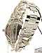 Akribos XXIV Women's AK558SS Quartz Multi-Function Crystal Accented Twist Chain Watch