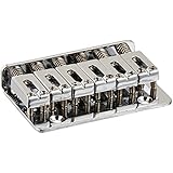 1pc 6 Saddle Hardtail Bridge Top Load 65mm Chrome Guitar Parts