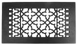 GL4BG - 12 x 6 Black Iron Register - Acorn