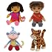 Ty Beanie Babies Dora, Diego, Boots, and Baby Jaguar Set of Four