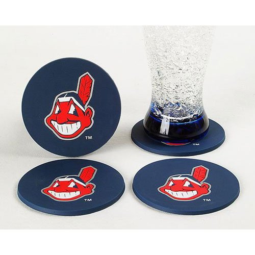 MLB Cleveland Indians Coasters (4 Pack)