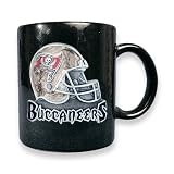 Tampa Bay Buccaneers 15oz Black Ceramic Mug