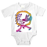 Onesie with passenger, pigeon, letter, mail, ribbon, delivery, bird