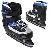 Ultrasport Kinder Schlittschuh Skater, schwarz blau, 36-39, 331300000063
