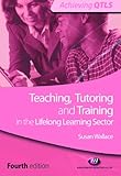 Teaching, tutoring and training in the lifelong learning sector