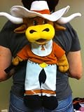 Texas Longhorns Plush Mascot Backpack