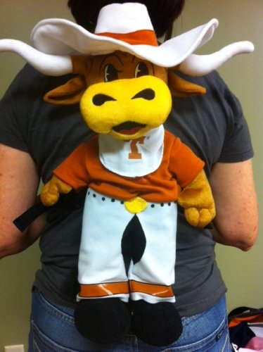 Texas Longhorns Plush Mascot Backpack