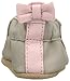 Robeez Girls' Peaceful Partridge Slip-On, Grey, 12-18 Months M US Infant