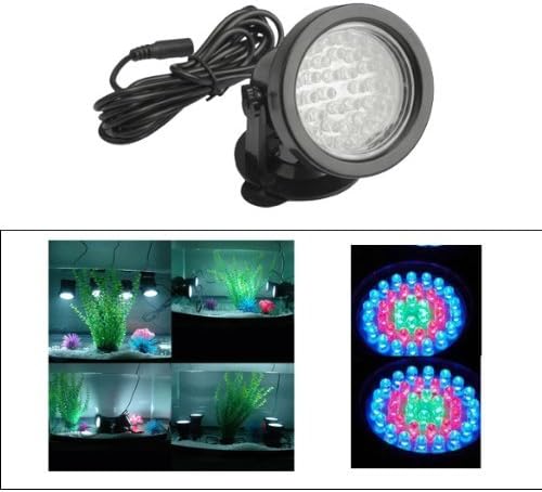 Aketek Underwater Spot 36 Led Submersible Light For Aquarium Garden Pond Pool Tank