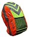 Designed from bright fluorescent colours and reflective so the wearer is visible during daylight and night-time hours Leaves the back-pack shoulder and waist straps free so it can be worn as normal Packs up small when not in use Elasticated draw cord and retaining strap keep the cover in place A must for all commuters One size fits all Weight approx 250g COLOUR: Fluorescent Yellow & Orange which Reflects
