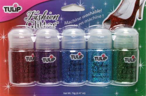 Tulip 5-Pack Fashion Glitter, Multi