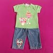 pretty green t shirt small