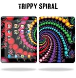 MightySkins Protective Vinyl Skin Decal Sticker for Apple iPad tablet e-reader 3G or Wi-Fi - Trippy Spiral