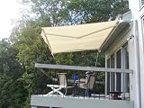 ALEKO® Retractable Awning 13' x 8' Patio Awning (4M x 2.5M) Beige