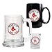 Boston Red Sox MLB 15oz Tankard, 15oz Ceramic Mug & 2oz Shot Glass Set - Primary Logo by Great American Products