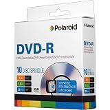 Polaroid PRMDVD0010S 4x 8CM 1.4 GB/30 Minute Mini DVD-R (10 Pack/Spindle)