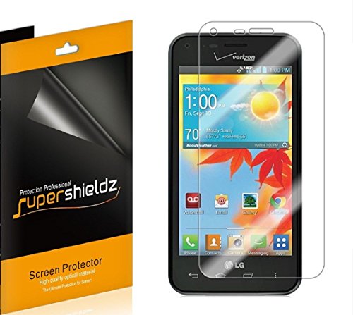 [6-Pack] SUPERSHIELDZ- High Definition Clear Screen Protector For LG Enact VS890 + Lifetime Replacements Warranty [6-PACK] - Retail Packaging