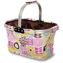 Market Tote Carry Basket In Fun Flowers (TC6161AP) by Room It-UP