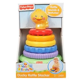 Fisher-Price Friendly Firsts Ducky Rattle Stacker